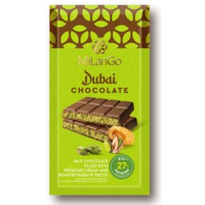 Milango Dubai chocolate 122g